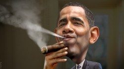 Barack Obama Cuban DonkeyHotey Barack Obama Cuban DonkeyHotey