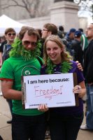 Denver 420 Rally Freedom Sign Denver 420 Rally Freedom Sign